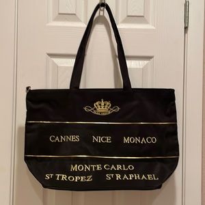 Black cruise tote